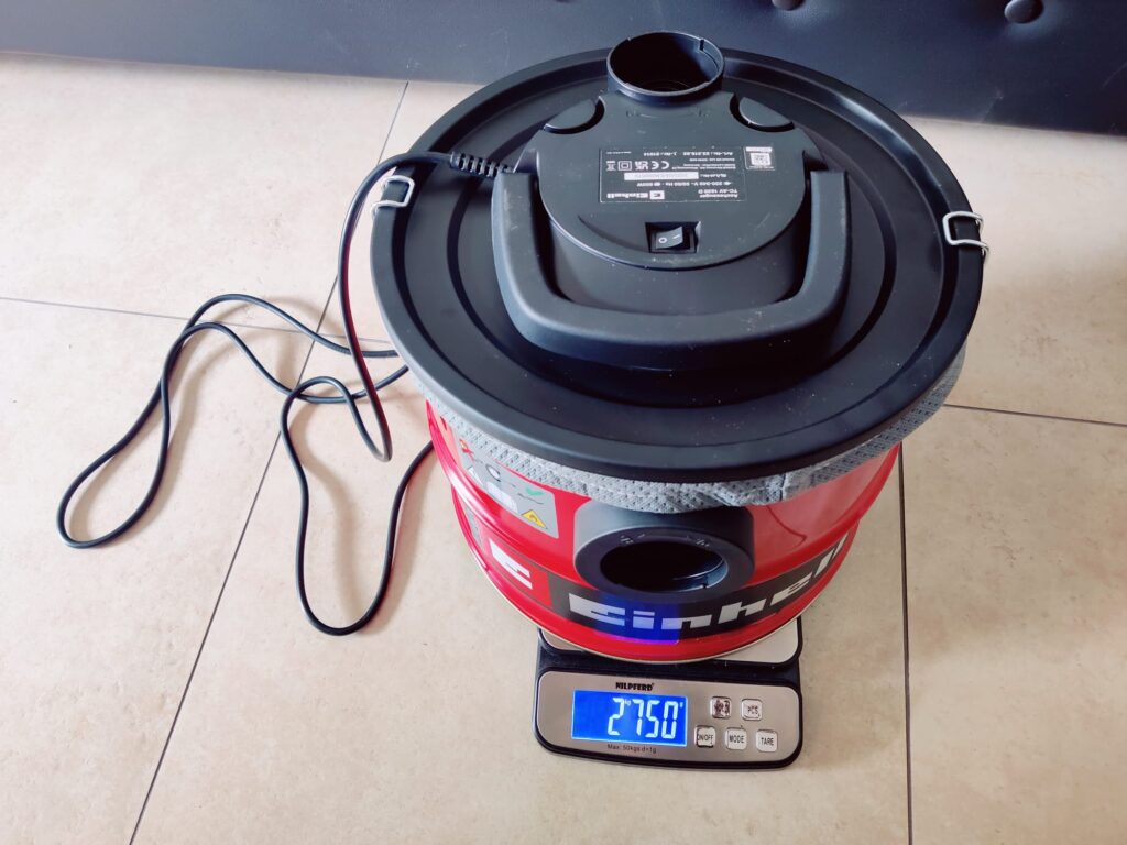 Einhell TC-AV 1830 D Aschesauger Gewicht