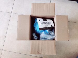 Bikain DI600P Aschesauger Verpackung von oben