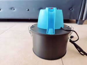 Bikain DI600P Aschesauger von hinten