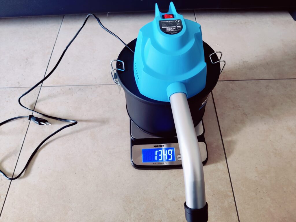 Bikain DI600P Aschesauger Gewicht