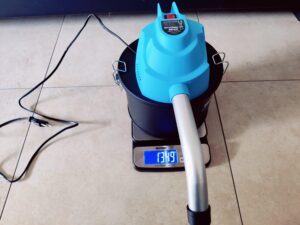 Bikain DI600P Aschesauger Gewicht