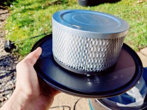 Cecotec Conga Ash 2000 Home Aschesauger Filter nach Betrieb