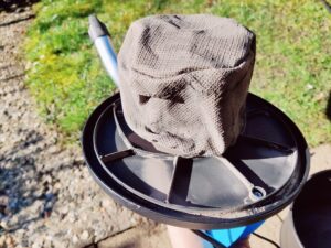 Bikain DI600P Aschesauger Filterbeutel nach Betrieb