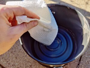 Bikain DI600P Aschesauger Behälter Reinigung