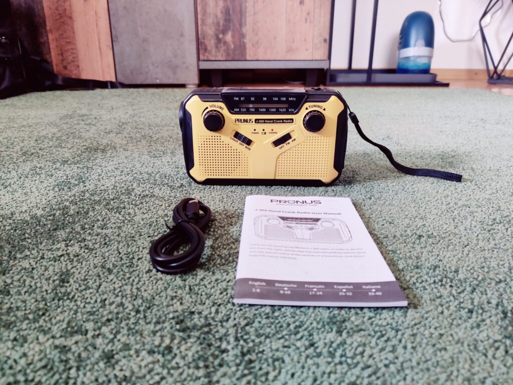 Prunus J-369 Kurbelradio Startbild