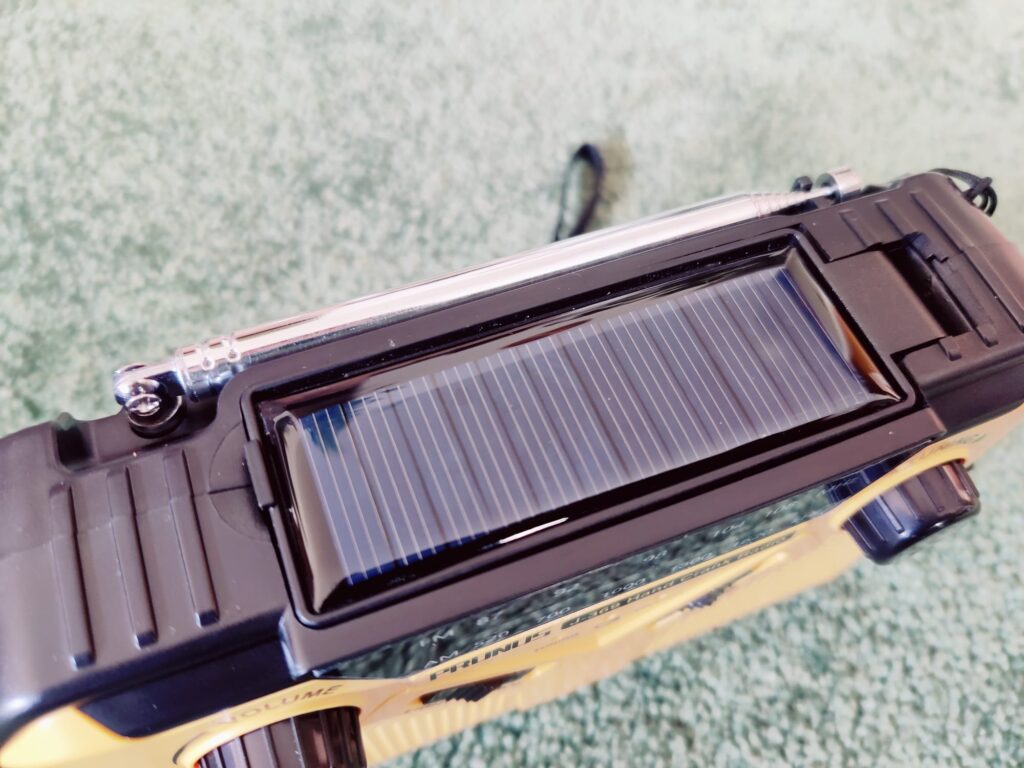 Prunus J-369 Kurbelradio Solarpanel
