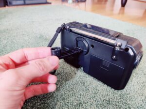 Prunus J-369 Kurbelradio Handkurbel