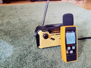 Prunus J-369 Kurbelradio Lautstärke SOS-Alarm