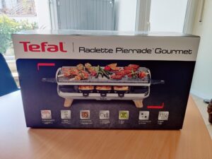 Tefal Pierrade Gourmet PR620D12 Raclette Verpackung