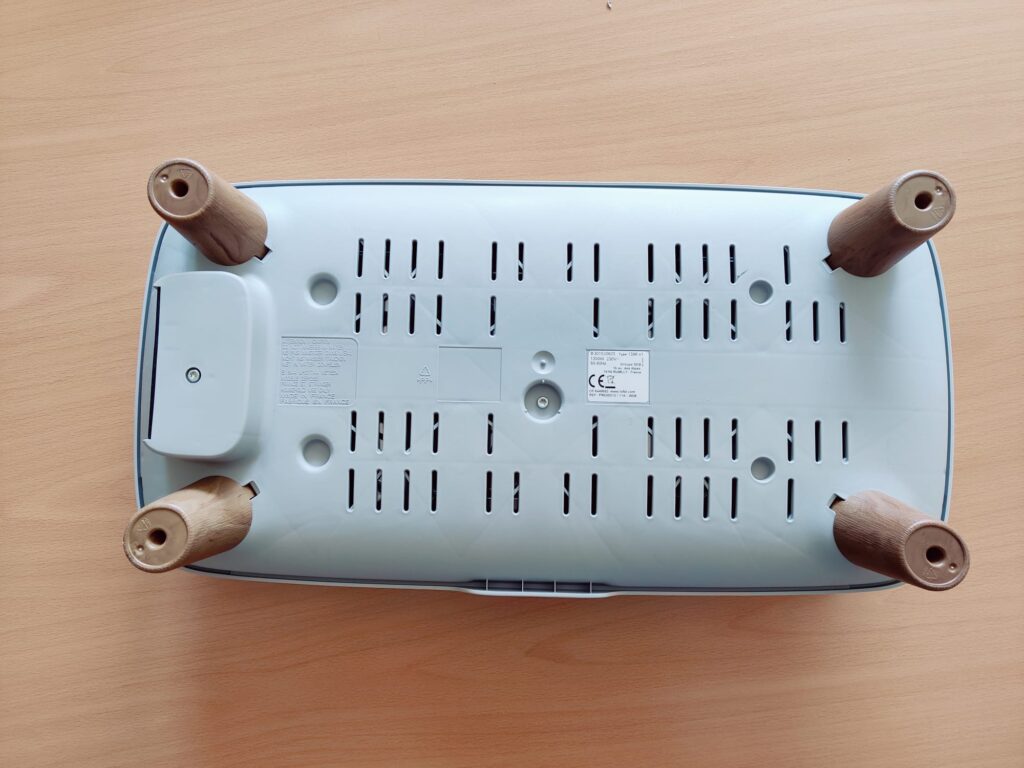 Tefal Pierrade Gourmet PR620D12 Raclette Unterseite