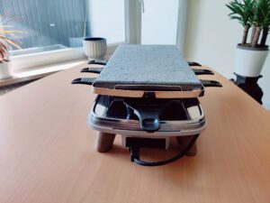 Tefal Pierrade Gourmet PR620D12 Raclette Hinteransicht