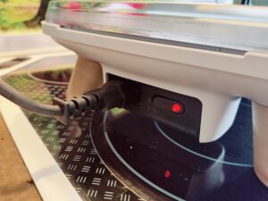 Tefal Pierrade Gourmet PR620D12 Raclette Kontrollleuchte im Betrieb