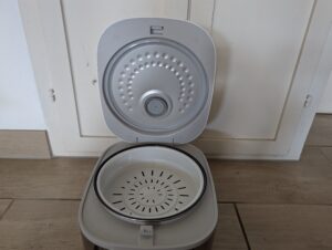 Panasonic SR-DA152WXE Reiskocher Deckel geöffnet