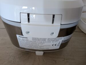 Panasonic SR-DA152WXE Reiskocher Deckelscharnier hinten