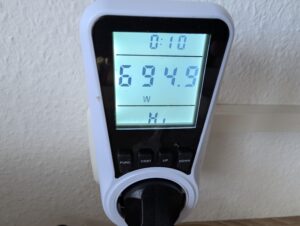 Panasonic SR-DA152WXE Reiskocher Leistungsaufnahme