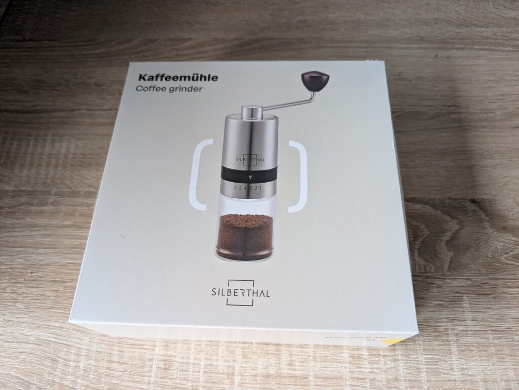 SILBERTHAL-Kaffeemühle Geschenkverpackung