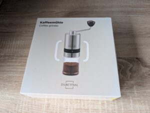 SILBERTHAL-Kaffeemühle Geschenkverpackung