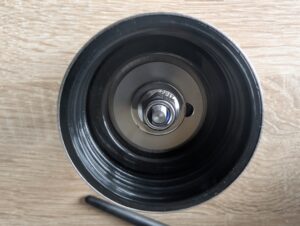 SILBERTHAL-Kaffeemühle nach der Reinigung