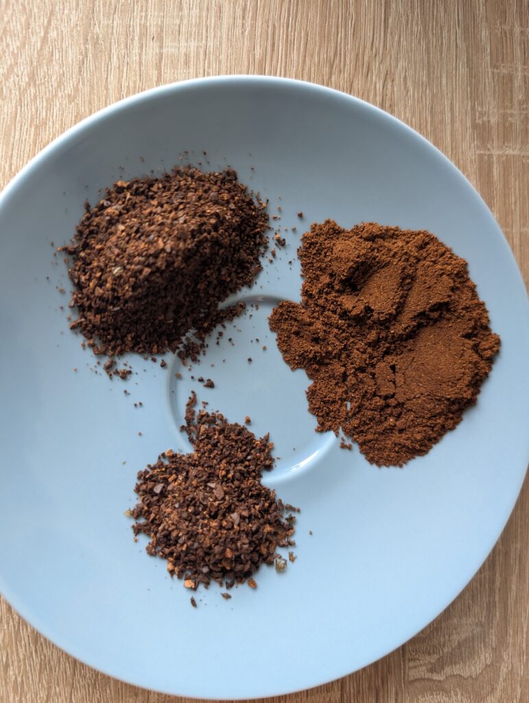 SILBERTHAL-Kaffeemühle verschiedene Mahlgrade