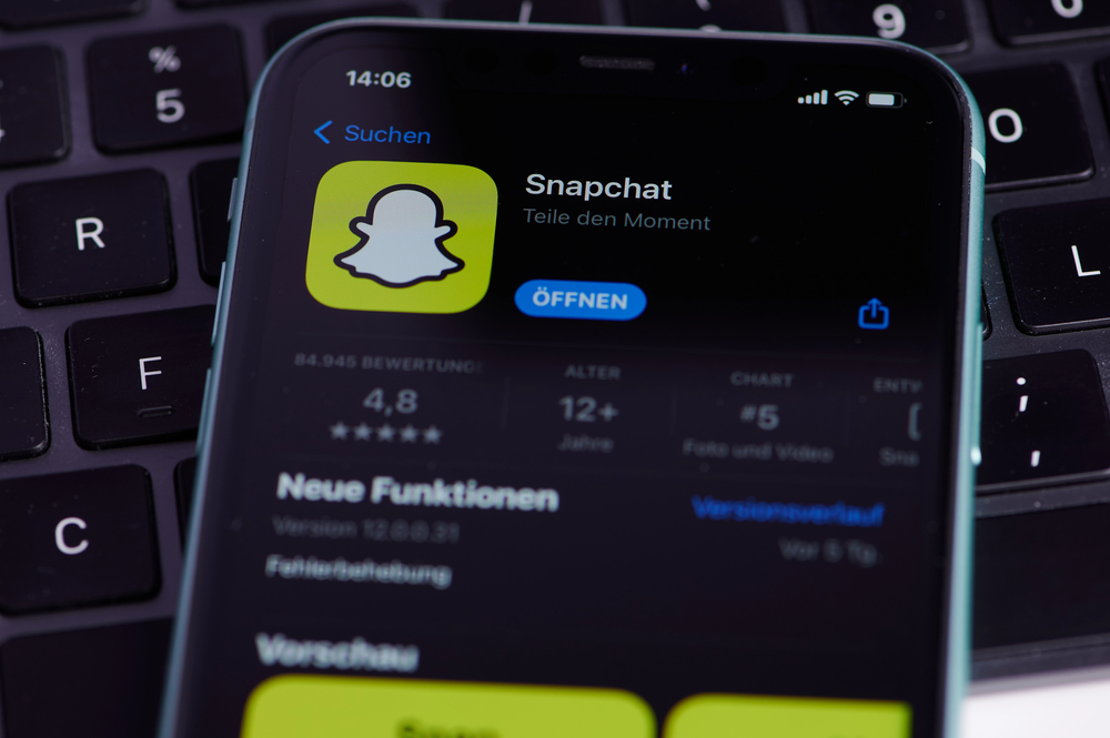 Snapchat auf dem iPhone