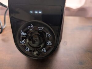 Tefal Blend Up Smoothie-Maker Display eingeschaltet