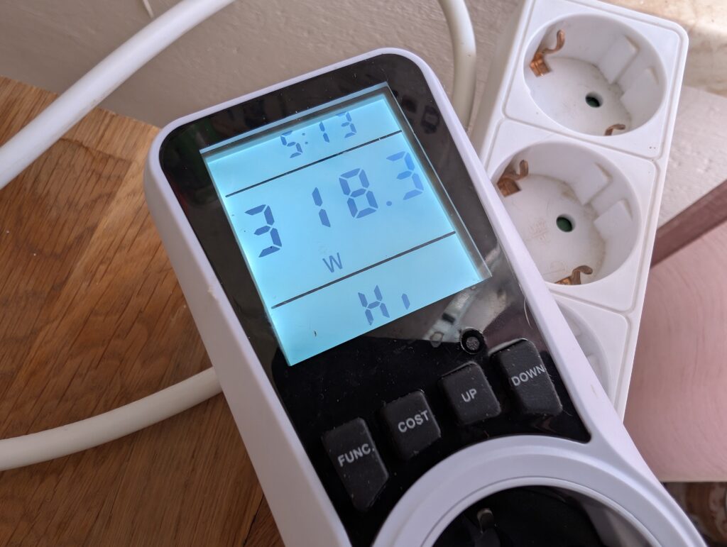 Tefal Blend Up Smoothie-Maker Leistungsaufnahme