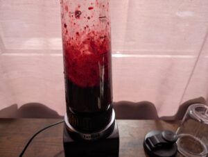 Tefal Blend Up Smoothie-Maker gefrorene Beeren beim Mixe