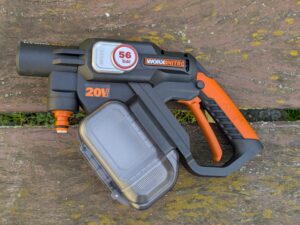 WORX WG633E Hydroshot Akku-Hochdruckreiniger von oben