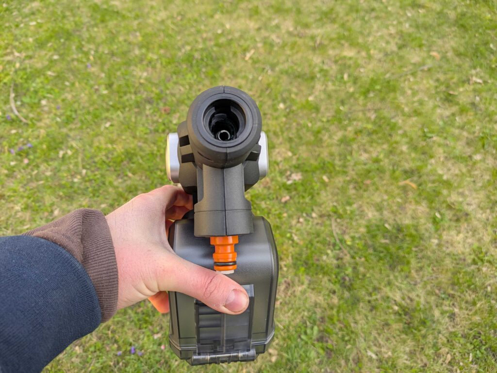 WORX WG633E Hydroshot Akku-Hochdruckreiniger von vorne