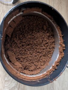 Wancle-Kaffemühle Bohnen fein gemahlen