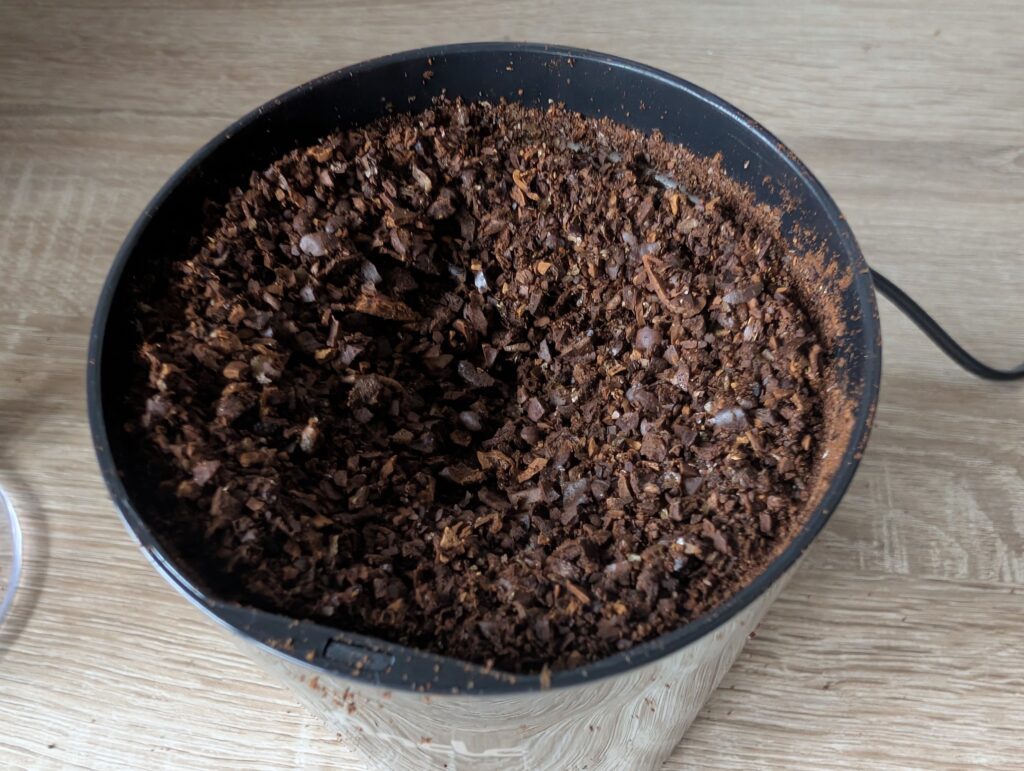 Wancle-Kaffemühle Bohnen grob gemahlen