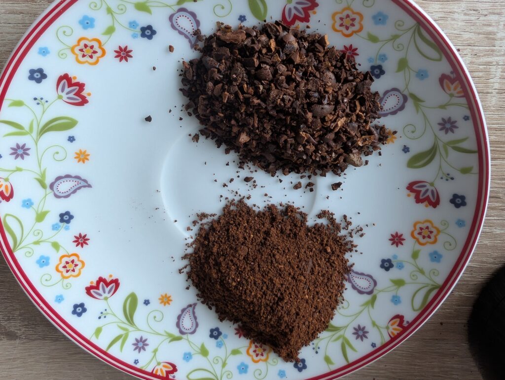 Wancle-Kaffemühle Pulver grob und fein
