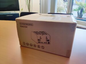 Steinborg SB-2080 Toaster Umverpackung