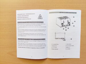 Steinborg SB-2080 Toaster Bedienungsanleitung innen