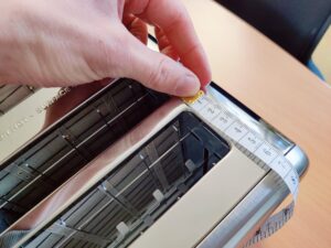 Steinborg SB-2080 Toaster Toastkammer Tiefe