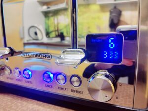 Steinborg SB-2080 Toaster Test auf höchster Stufe