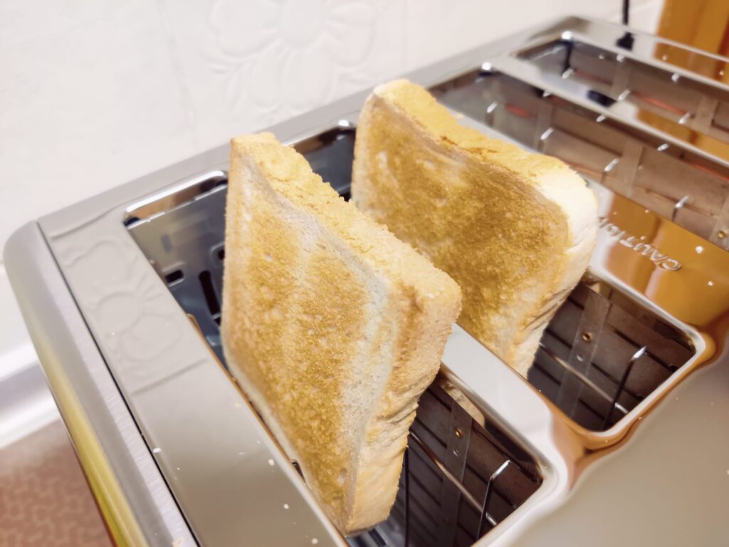 Steinborg SB-2080 Toaster mittlere Stufe als Einstellung