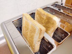Steinborg SB-2080 Toaster mittlere Stufe als Einstellung