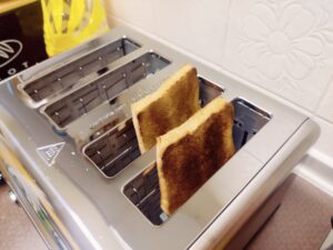 Steinborg SB-2080 Toaster höchste Stufe als Einstellung