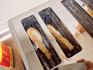 Steinborg SB-2080 Toaster Auftau-Funktion